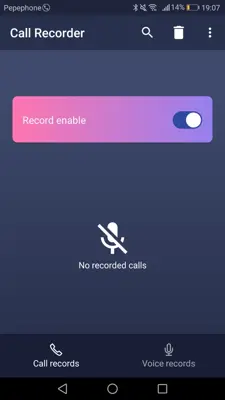 Call Recorder android App screenshot 2